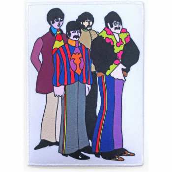 Merch The Beatles: Nášivka Sub Band Border