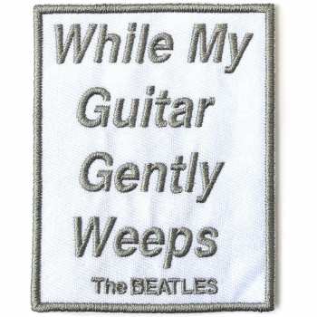 Merch The Beatles: Nášivka While My Guitar Gently Weeps