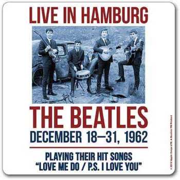 Merch The Beatles: Podtácka 1962 Hamburg