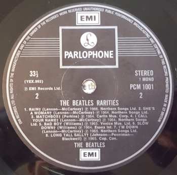 LP The Beatles: Rarities