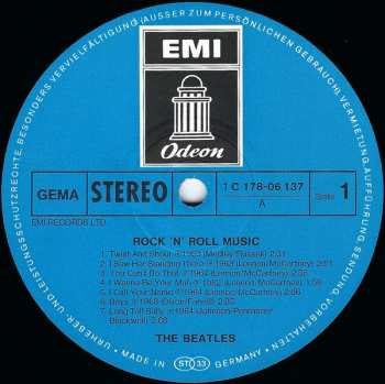 2LP The Beatles: Rock 'N' Roll Music