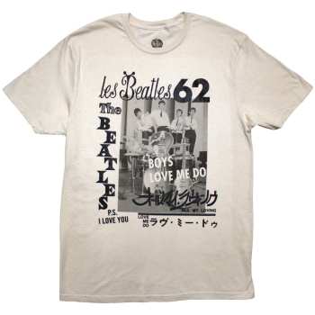 Merch The Beatles: Tričko 1962