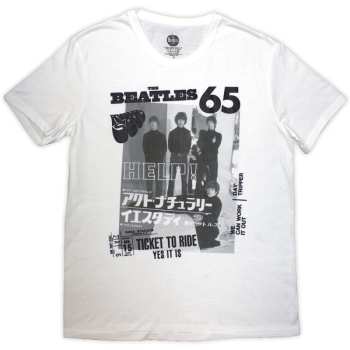 Merch The Beatles: Tričko 1965