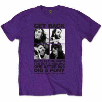 Merch The Beatles: Tričko 3 Savile Row 