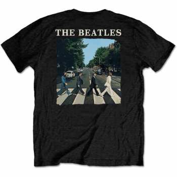 Merch The Beatles: Tričko Abbey Road & Logo The Beatles  S