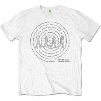 Merch The Beatles: Tričko Abbey Road Songs Swirl 