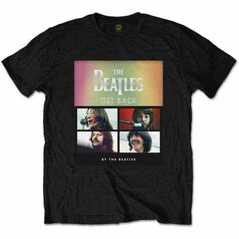 Merch The Beatles: Tričko Album Faces Gradient 