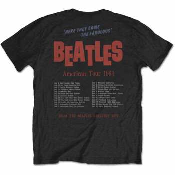 Merch The Beatles: Tričko American Tour 1964  S