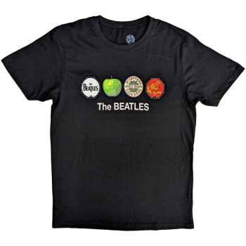 Merch The Beatles: Tričko Apple & Drums