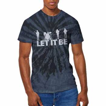 Merch The Beatles: Tričko Let It Be Silhouette 