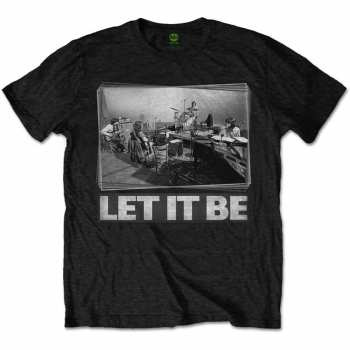 Merch The Beatles: Tričko Let It Be Studio 