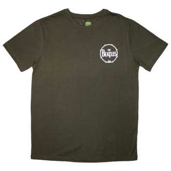 Merch The Beatles: The Beatles Unisex T-shirt: Mini Drum Logo (small) S