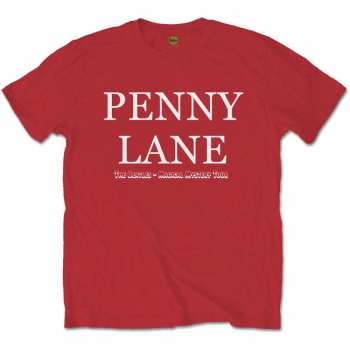 Merch The Beatles: Tričko Penny Lane 