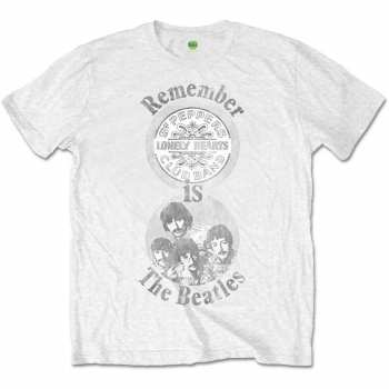 Merch The Beatles: Tričko Remember 