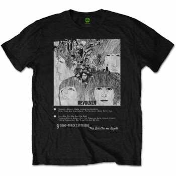 Merch The Beatles: Tričko Revolver 8 Track