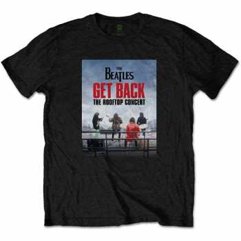 Merch The Beatles: Tričko Rooftop Concert  