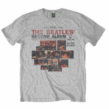 Merch The Beatles: Tričko Second Album 