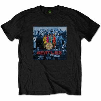Merch The Beatles: Tričko Sgt Pepper Blue 