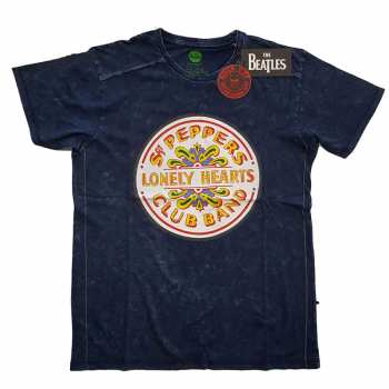Merch The Beatles: Tričko Sgt Pepper Drum  S