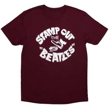 Merch The Beatles: The Beatles Unisex T-shirt: Stamp Out The...  (medium) M