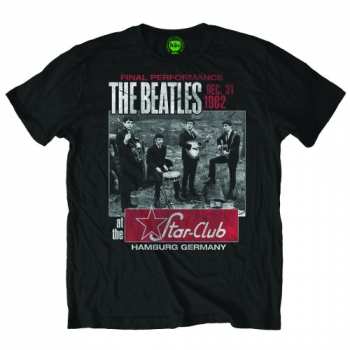 Merch The Beatles: Tričko Star Club, Hamburg  S