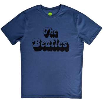 Merch The Beatles: Tričko Text Logo The Beatles Shadow