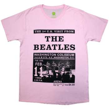 Merch The Beatles: Tričko Washington '64 Promo