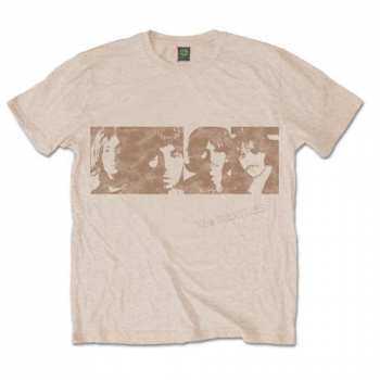 Merch The Beatles: Tričko White Album Faces  M