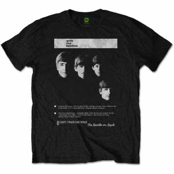 Merch The Beatles: Tričko With 8 Track 