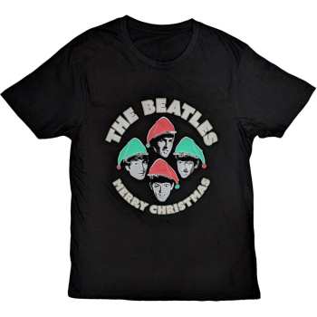 Merch The Beatles: Tričko Xmas Hats
