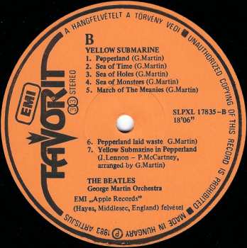 LP The Beatles: Yellow Submarine