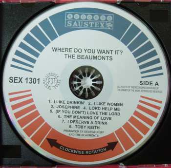 CD The Beaumonts: Where Do You Want It? 