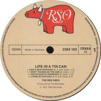 LP Bee Gees: Life In A Tin Can