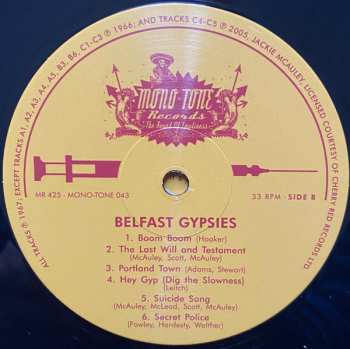 2LP The Belfast Gypsies: Them