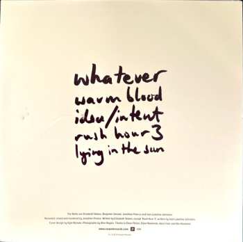 LP The Beths: Warm Blood CLR