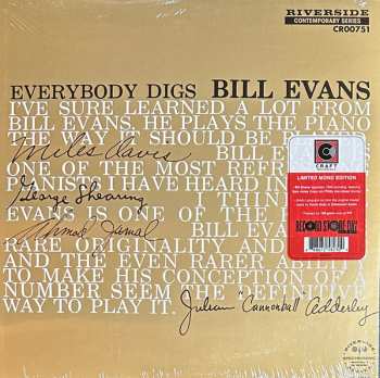 LP The Bill Evans Trio: Everybody Digs Bill Evans LTD