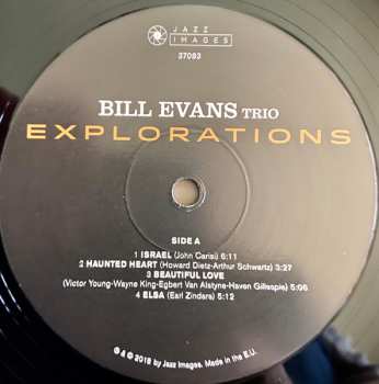 LP The Bill Evans Trio: Explorations LTD | DLX
