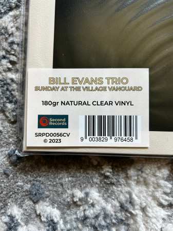 LP The Bill Evans Trio: Sunday At The Village Vanguard CLR
