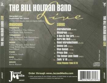 CD The Bill Holman Band: Live