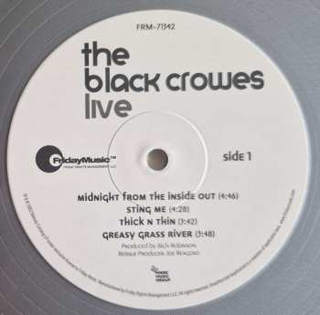 3LP The Black Crowes: Live CLR | LTD