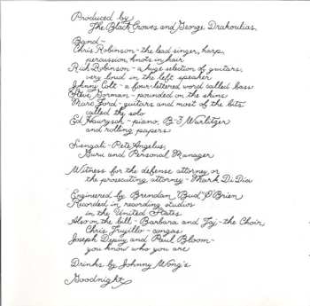 CD The Black Crowes: The Southern Harmony And Musical Companion