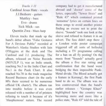 CD The Blood: False Gestures For A Devious Public