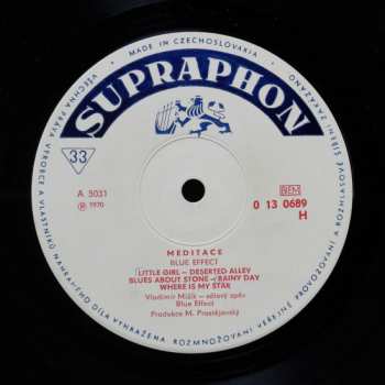 LP The Blue Effect: Meditace