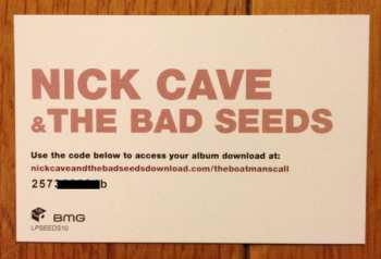 LP Nick Cave & The Bad Seeds: The Boatman's Call