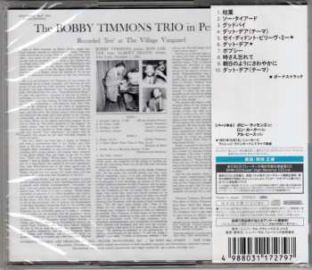 CD The Bobby Timmons Trio: In Person