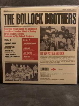 LP The Bollock Brothers: Studio 21 London Sessions