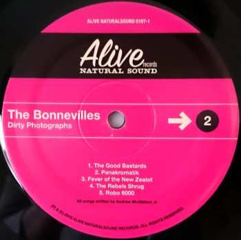 LP The Bonnevilles: Dirty Photographs