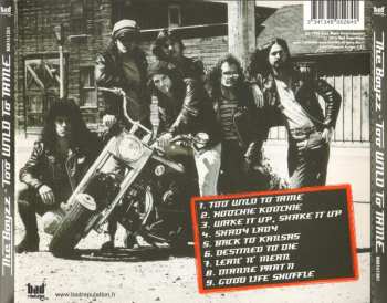 CD The Boyzz: Too Wild To Tame