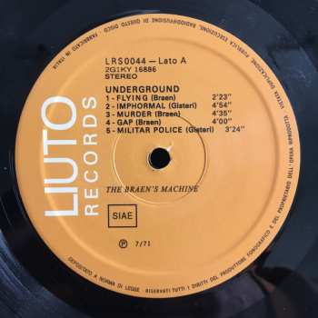 LP/CD The Braen's Machine: Underground DLX | LTD