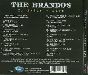 CD The Brandos: In Exile - Live